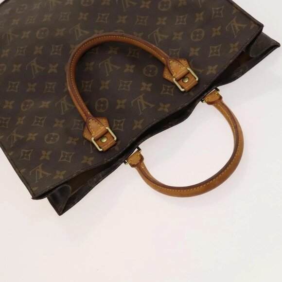 LOUIS VUITTON Monogram Sac Plat Hand Bag M51140 LV Auth yk17959 - Picture 7 of 16